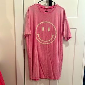 Oversized T-shirt dress